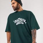 Men's Printed Drop Shoulder