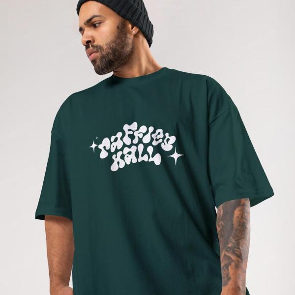 Men's Printed Drop Shoulder