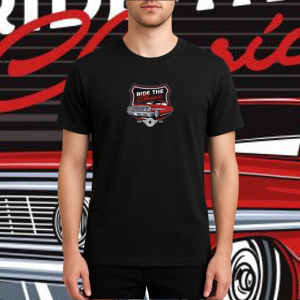 Ride-The-Classic-Custom-Motor Printed T-shirt